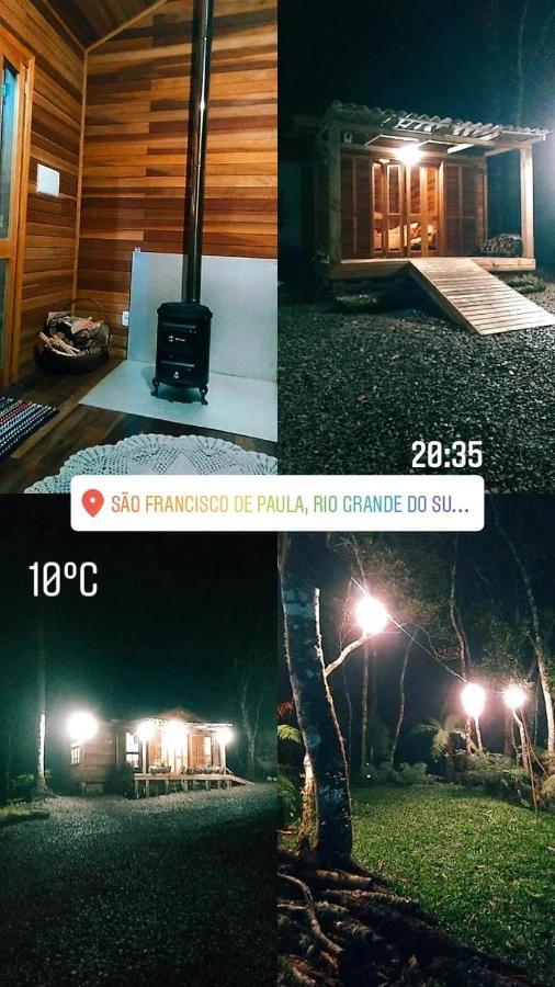 Morada Do Xaxim - Chale Hortencia São Francisco de Paula Dış mekan fotoğraf